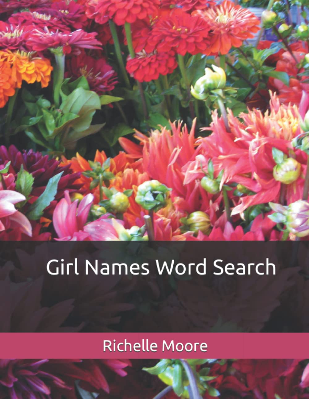 Girl Names Word Search: A list of baby girl names!