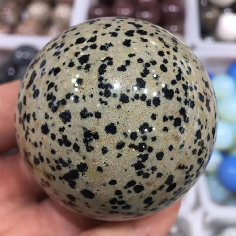 Stone Sesame Ball Crystal Sphere Home Decoration Aquarium Gift(400-500g)