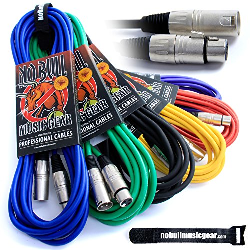 Microfoon Lood/Kabel (Mannelijk - Vrouwelijk XLR) 0.5m 1m 2m 3m 6m 10m 20m Levenslange Garantie Red: 2m / 6ft - Image 5