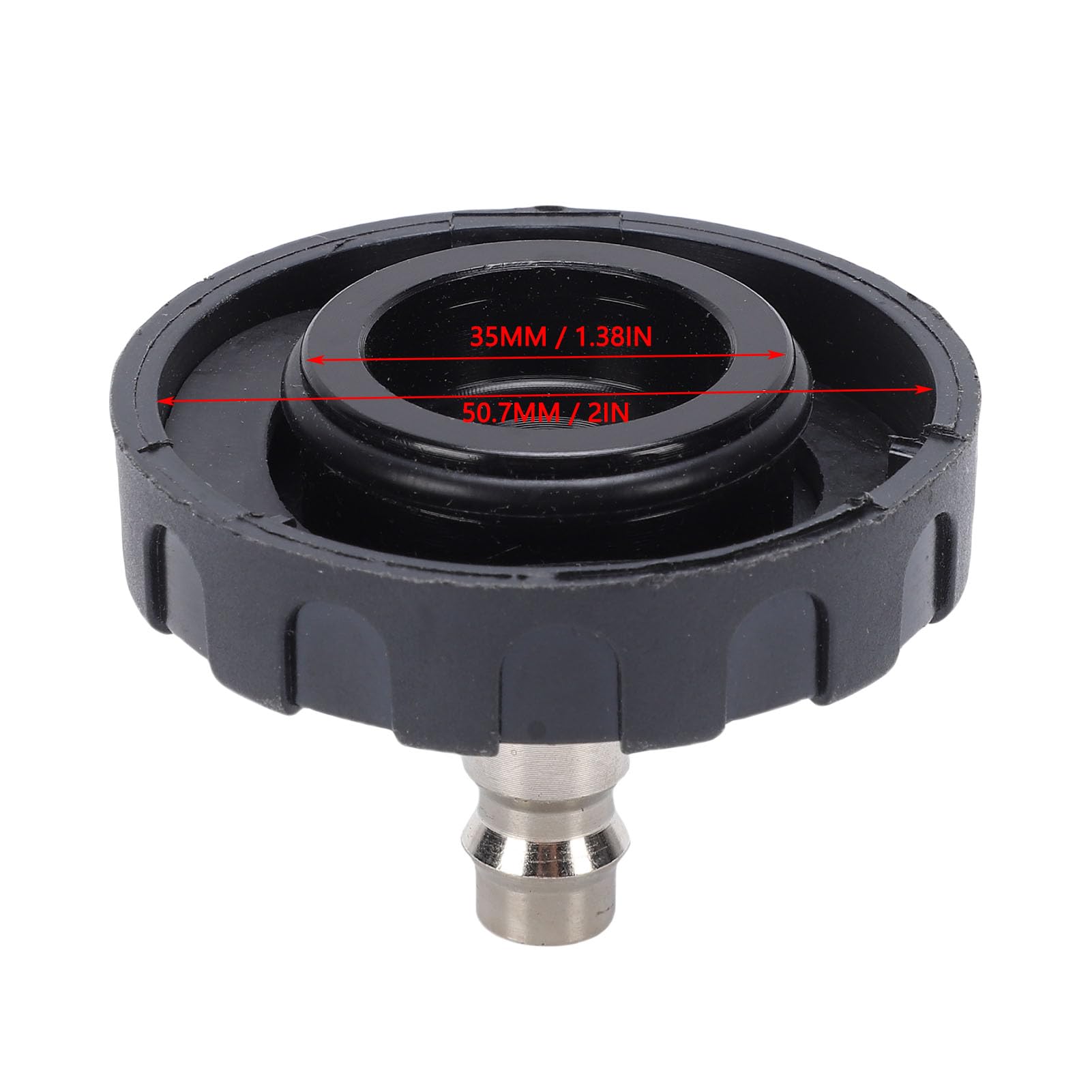 Yctze Adapter Odpowietrzania Cylindra Głównego, Zamiennik dla Sonata, Outlander, L200, Altima, 50,7 Mm, w Pełni Kompatybilny z Naszymi Zestawami do Odpowietrzania Hamulców,