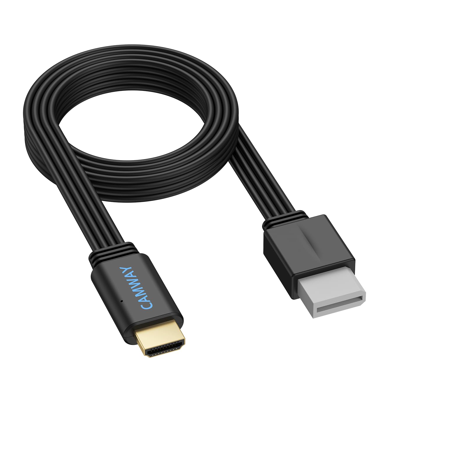 CAMWAY Konwerter Wii na HDMI 1080P/720P z kablem 150 cm, obsługuje NTSC 480i/480p, Pal 576i, Wii na HDMI do telewizora HDTV i monitora, Plug i Paly, kolor czarny