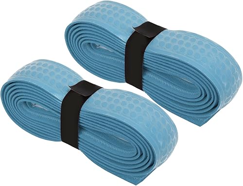 VINGVO Cinta de agarre para raqueta de tenis, amortiguación antideslizante, 2 piezas, raqueta de tenis, absorción de sudor para deporte