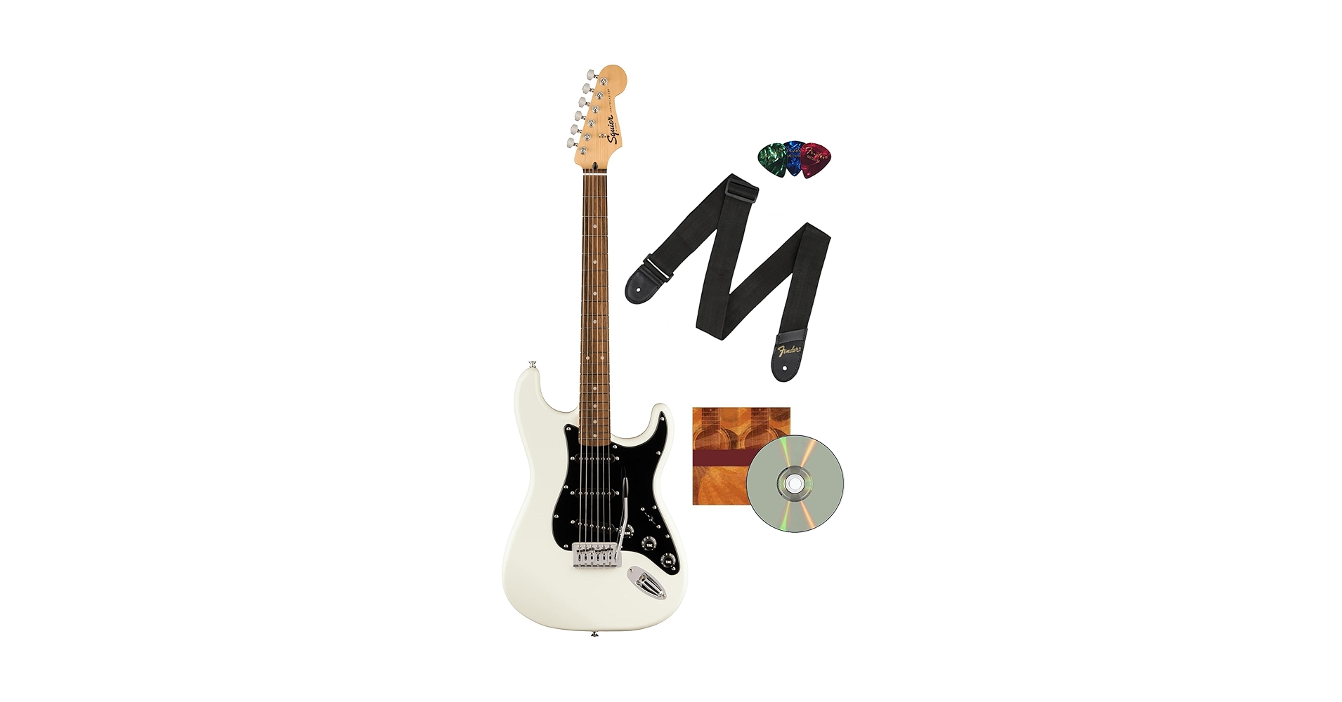 Amazon.com: Fender Squier Sonic Stratocaster Bundle with Guitar
