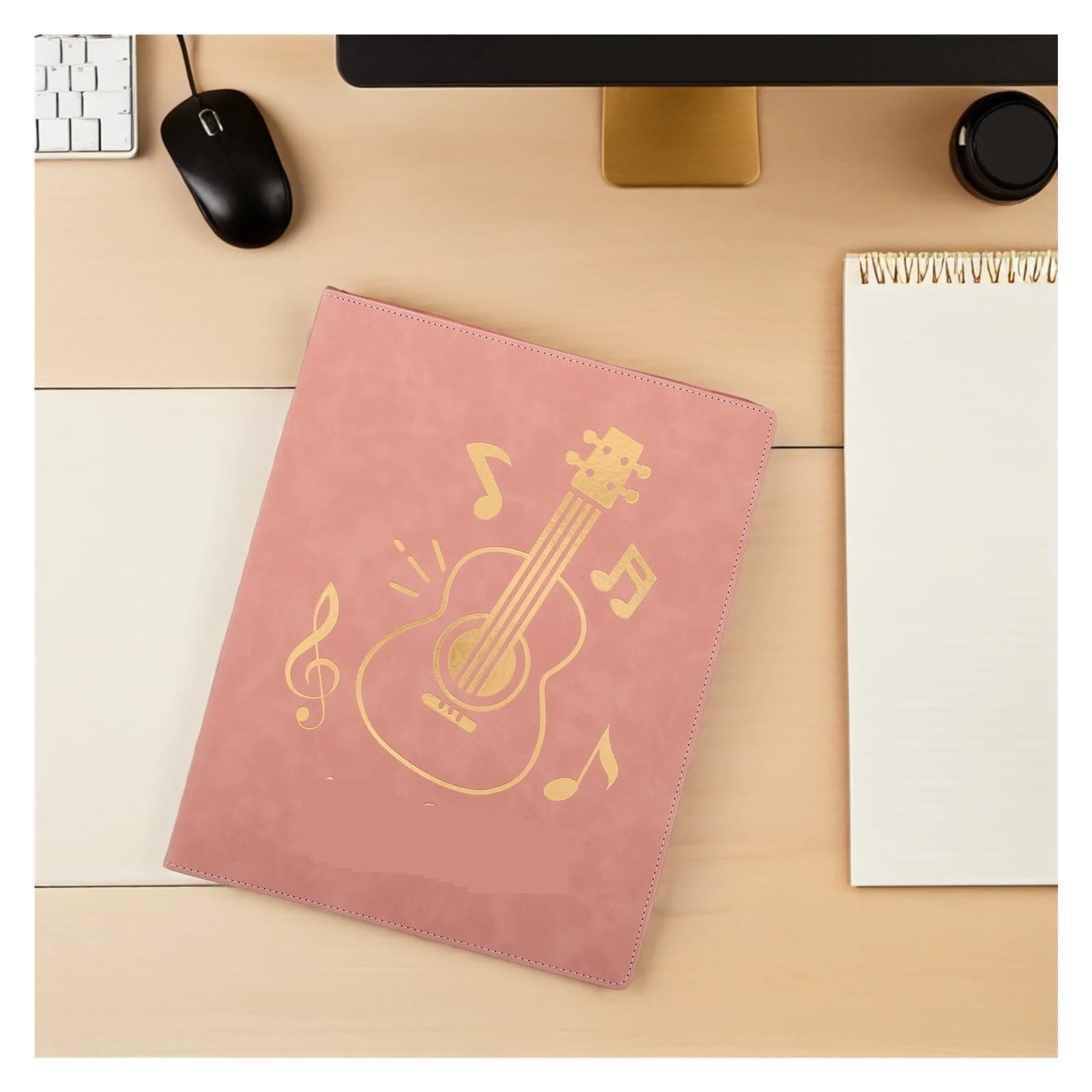 Music Sheet Chormappe Notenordner for Musik | Ordner im A4-Format zur Blattaufbewahrung, Klavieraufführungen