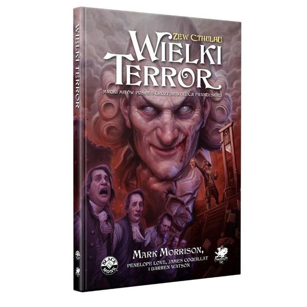 Zew Cthulhu: Wielki Terror Black Monk Polska Gra Fabularne (Rpg) Juego de mesa polaco Po Polsku
