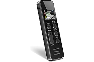 128GB Voice Recorder for Lectures, Meetings and More - XIXITPY 60H