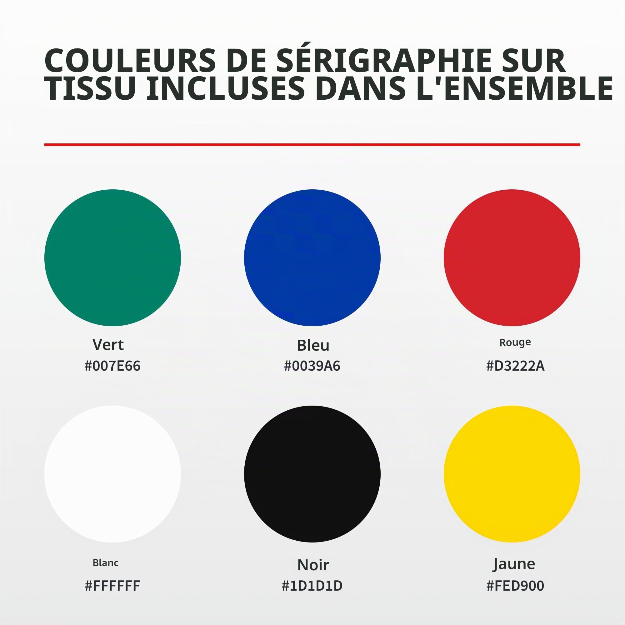 Speedball Kit de démarrage d'encre pour sérigraphie sur tissu, 6 couleurs, 118 ml pour t-shirt et sérigraphie