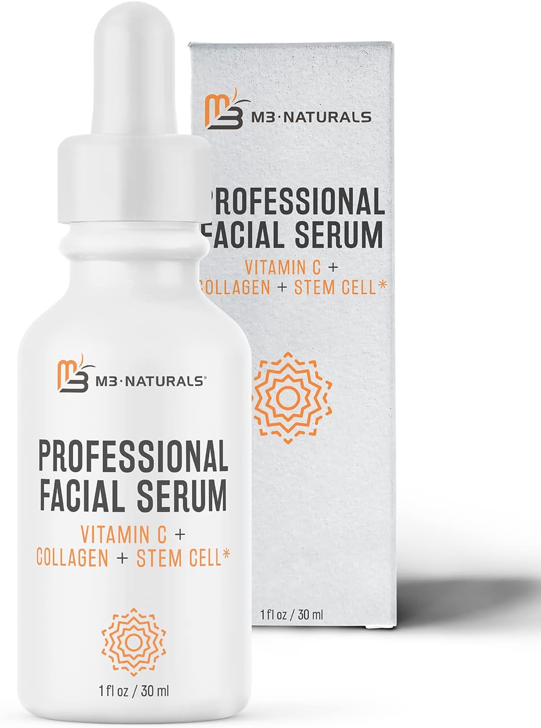 Vitamin C Face Serum - Anti Aging Dark Spot Remover and Vitamin C Serum | Hydrate with Vitamin C Serum for Face, Facial Serum Infused with Vitamin C Oil - Ultimate Serum for Face Care by M3 Naturals