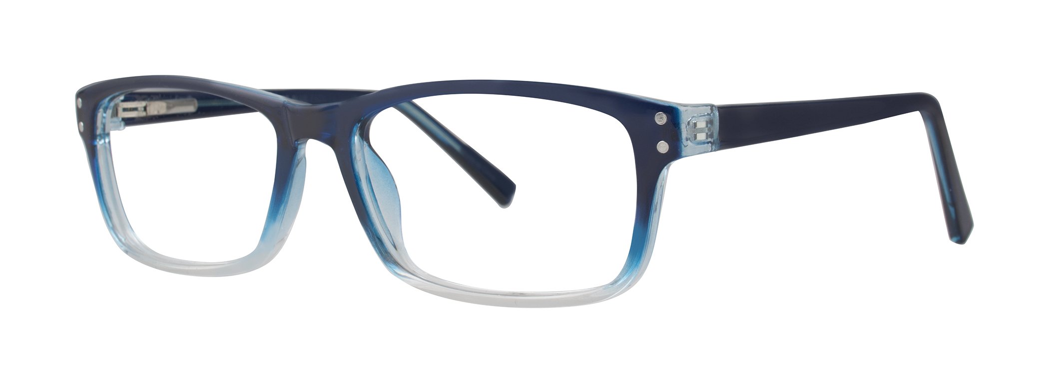 MODERN OPTICAL INTERNATIONAL Balance Unisex Eyeglasses - Modern Collection Frames - Blue Fade 56-17-135