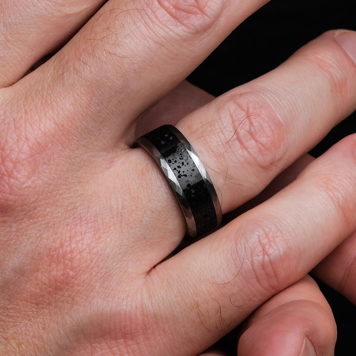 HOLZKERN Herren-Ring Sumo Lava/Wolfram sumo-lava-wolfram