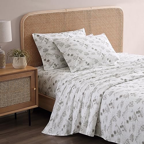 Image of Tommy Bahama - Queen Sheet Set with Fitted Sheet & Pillowcases