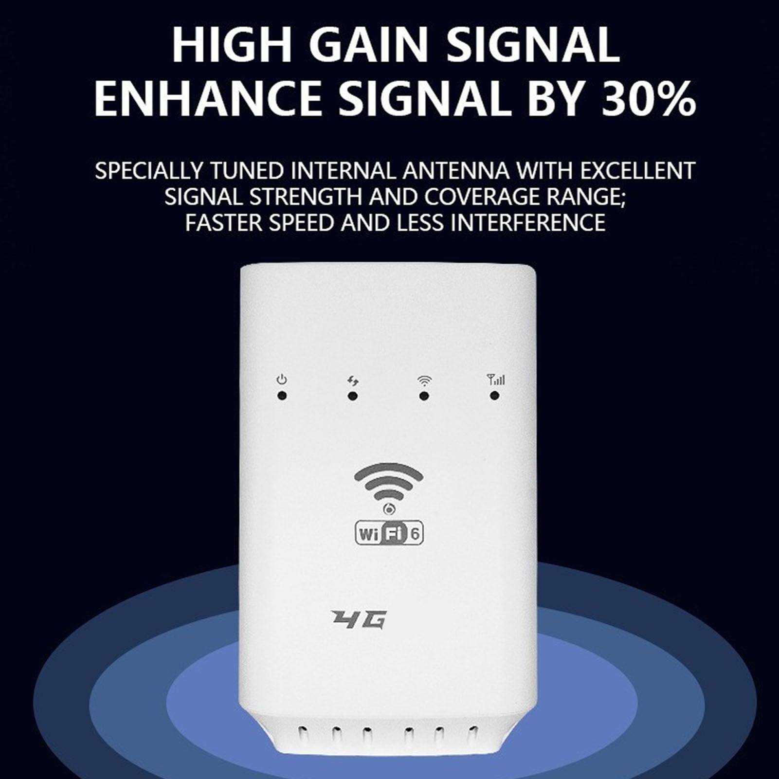 Mobile 4G WiFi Hotspot CAT4 Router for Up to 32 Users, Secure