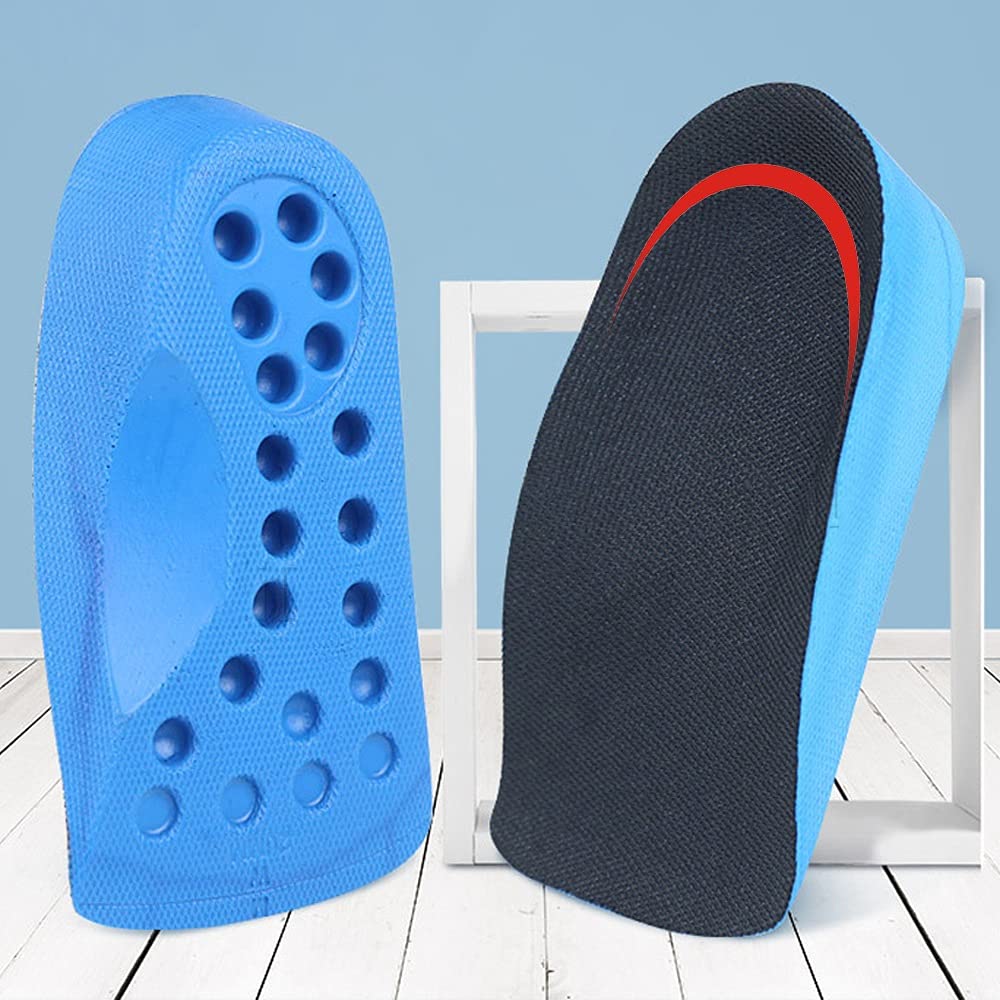 Shoe Insoles Invisible Height Increased Insole for Elevator Shoes Women Man Sports Heel Inserts Heightening Heel Lift Pad 2-4cm (Size : 4 cm) (3 cm)