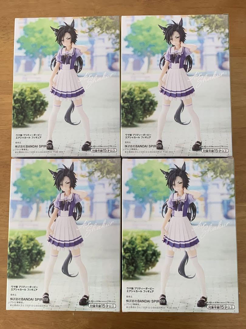 Amazon.co.jp: ウマ娘 エアシャカール フィギュア 4個セット : おもちゃ