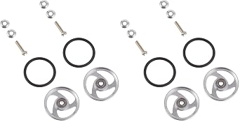 Tamiya Mini 4WD Upgrade Parts Series No. 160 GP.160 0.75 inch 19 mm Aluminum Bearing Roller 15160 x2
