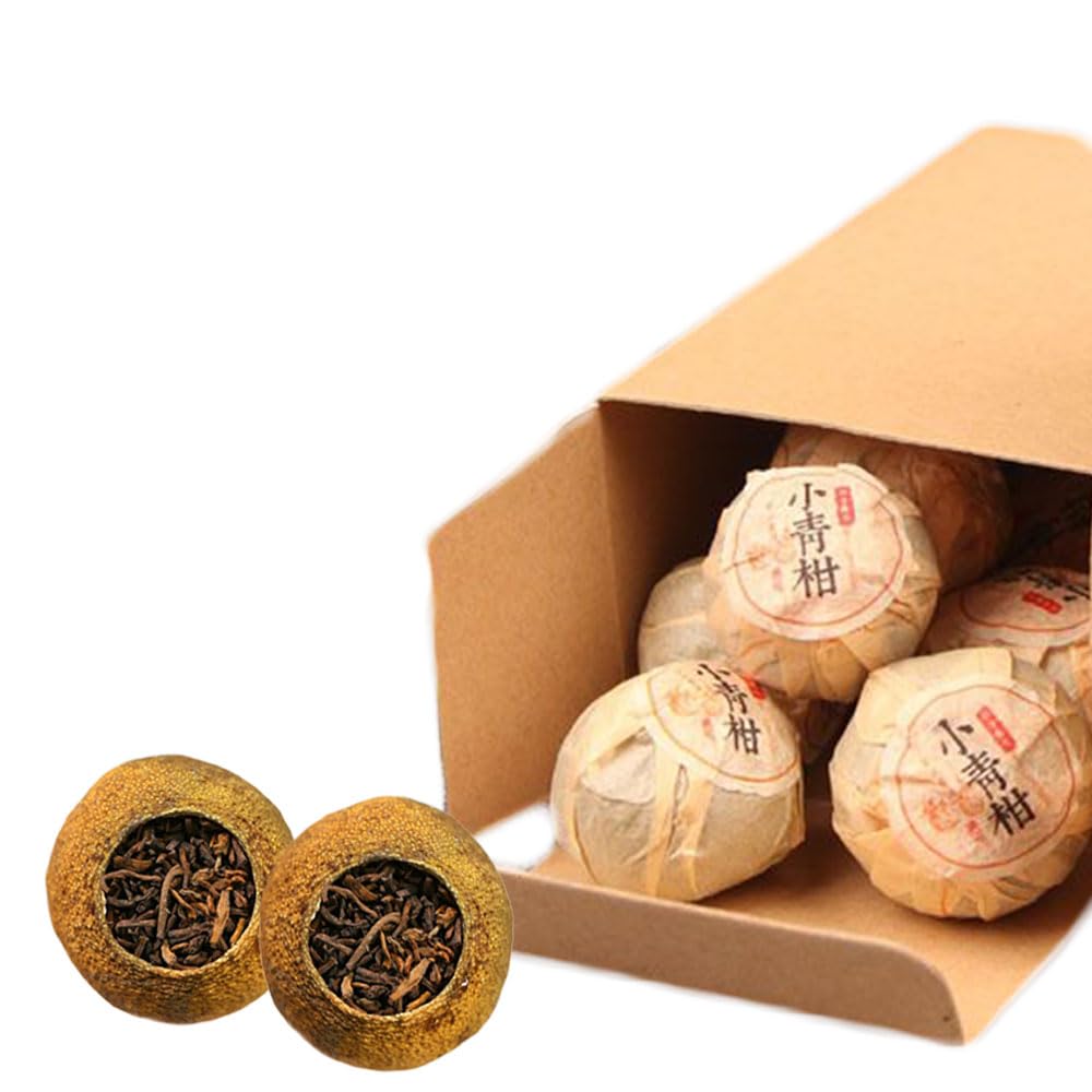 Thé Puerh mûr à l'écorce de mandarine XinHui "Chen Pi" Shu Puerh (250g)