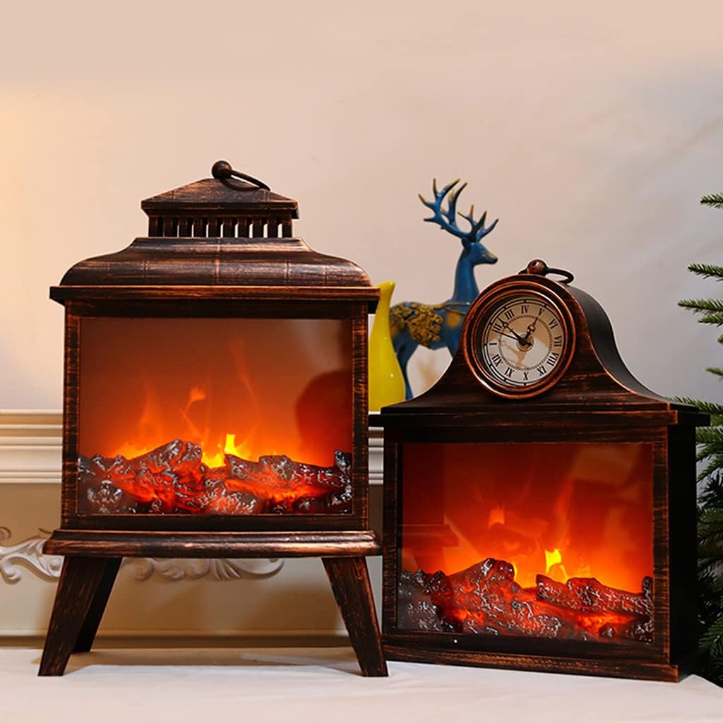 LED Christmas Halloween Decorative Flameless Lamp Battery USB Operated Table Light Decoration For Indoor Outdoor