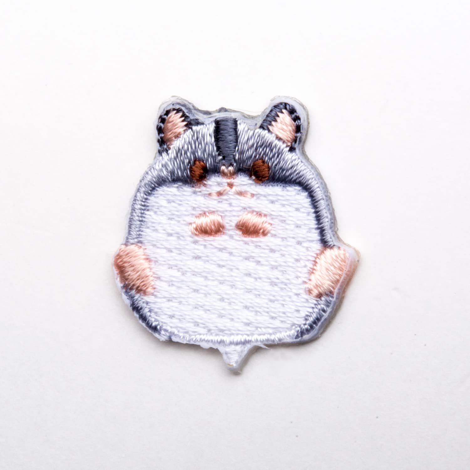 Amazon.co.jp: ハムスター 刺繍 ワッペン シール接着 アイロン接着