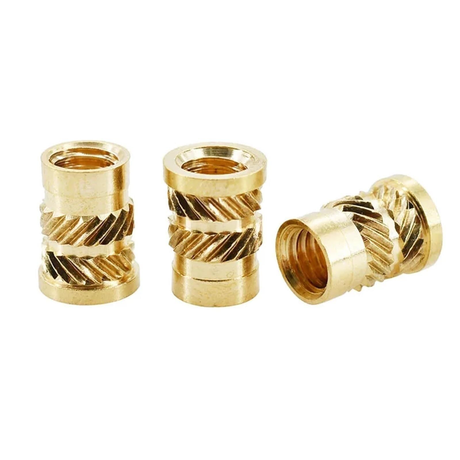 20 sztuk M6 OD 8/9mm wysokość 4-12mm wkładki gwintowane cieplnie naciśnij kołnierz mosiężna radełkowana miedziana wkładka do drukowania 3D(M6*12 * 9mm)