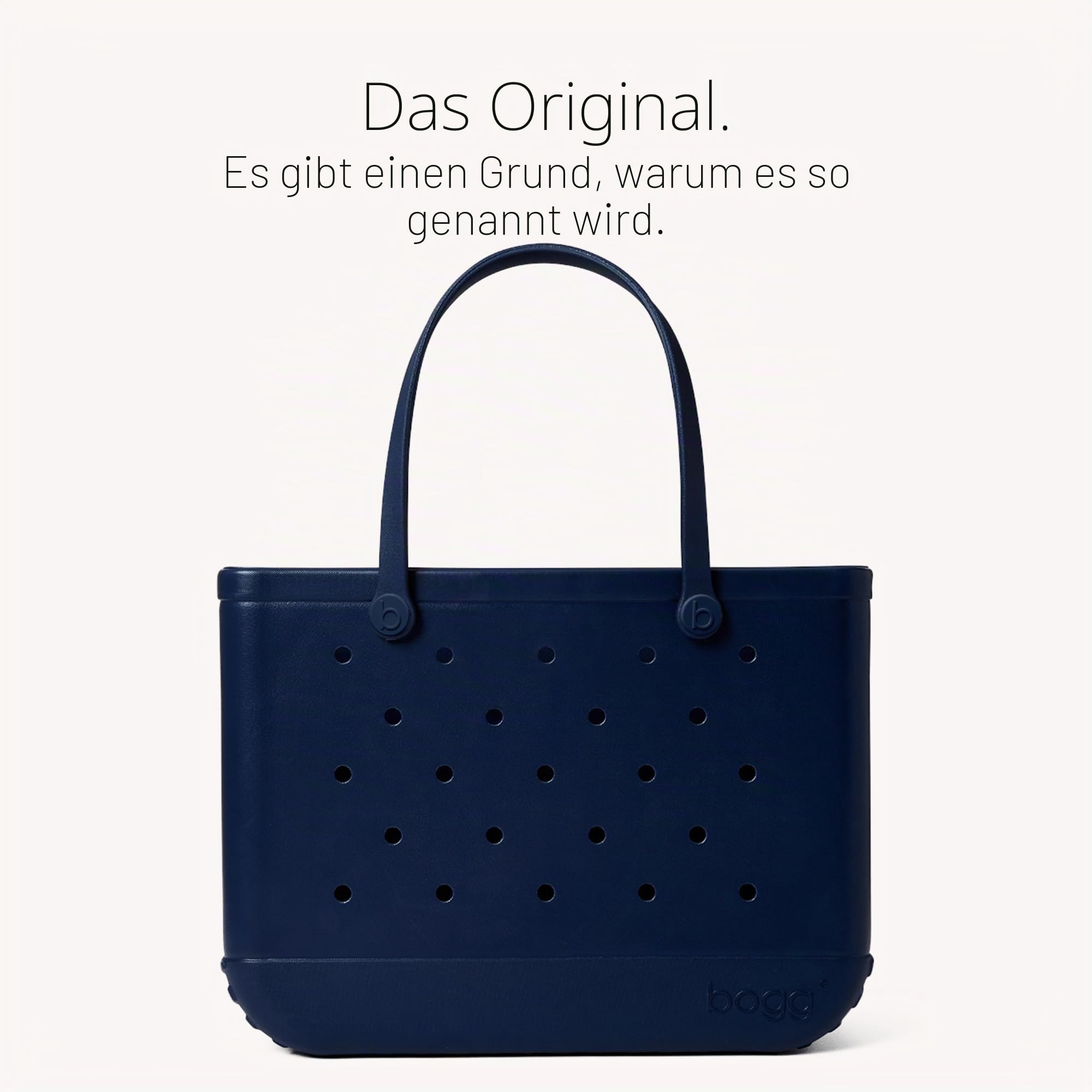 BOGG BAG Original große Tragetasche, 48,3 x 35,6 x 22,9 cm, langlebig, waschbar, kippsicher, Strand, Pool, Boot, Arbeit, Sport