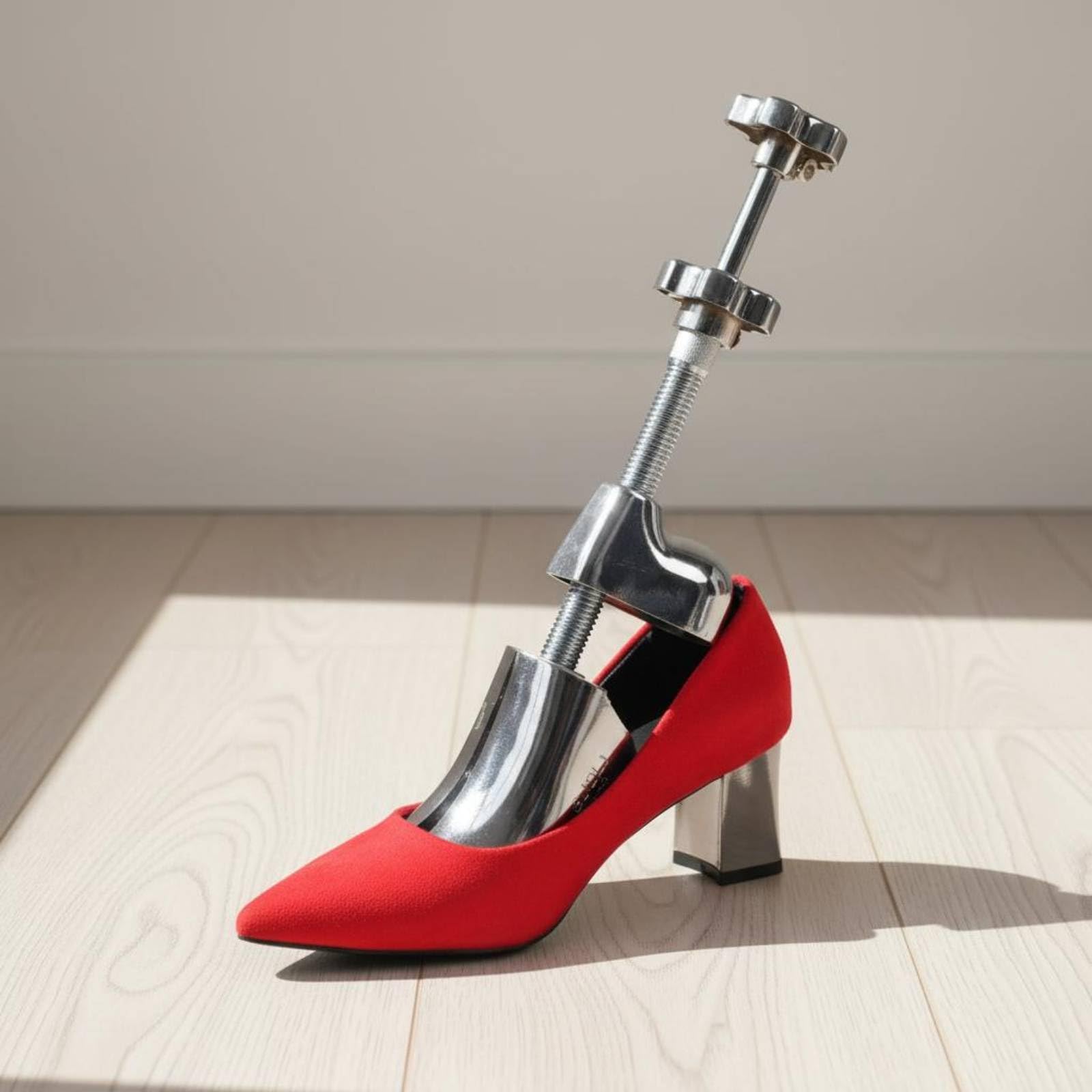 Qianly Ensanchador de Calzado de Metal Resistente Al Desgaste Dilatador Zapatos Ajustable