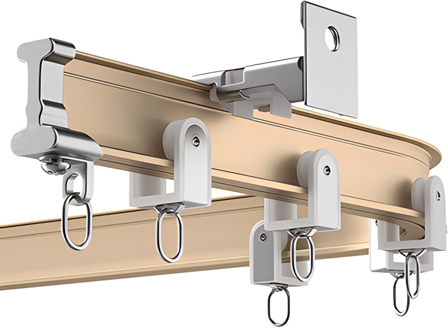 Rail pliable pour cloison de confidentialité de douche et séparation 8m