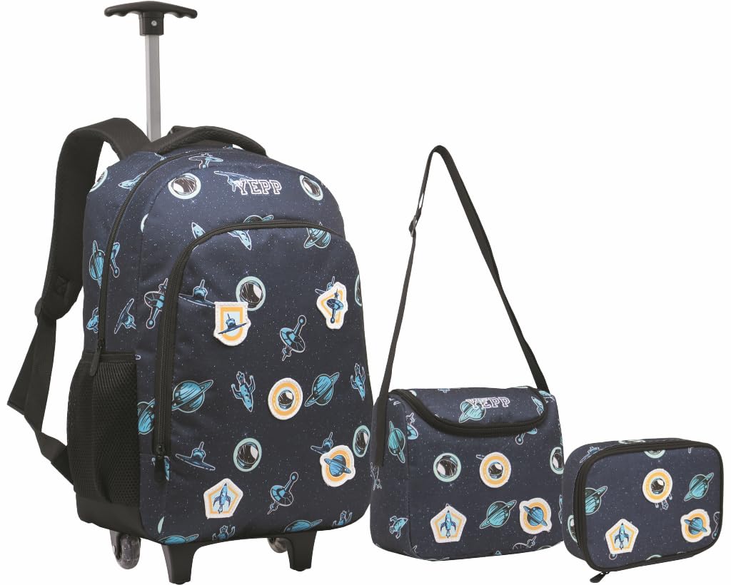 Kit Mochila Menino Infantil Escolar Tema Foguete Astronauta (PRETO) em promoção! Veja a oferta e mais achadinhos de Mochilas escolares 6 Hoje é o melhor dia para comprar Kit Mochila Menino Infantil Escolar Tema Foguete Astronauta (PRETO) com aquele preço maroto! Promoção! Aproveite a oferta! 6