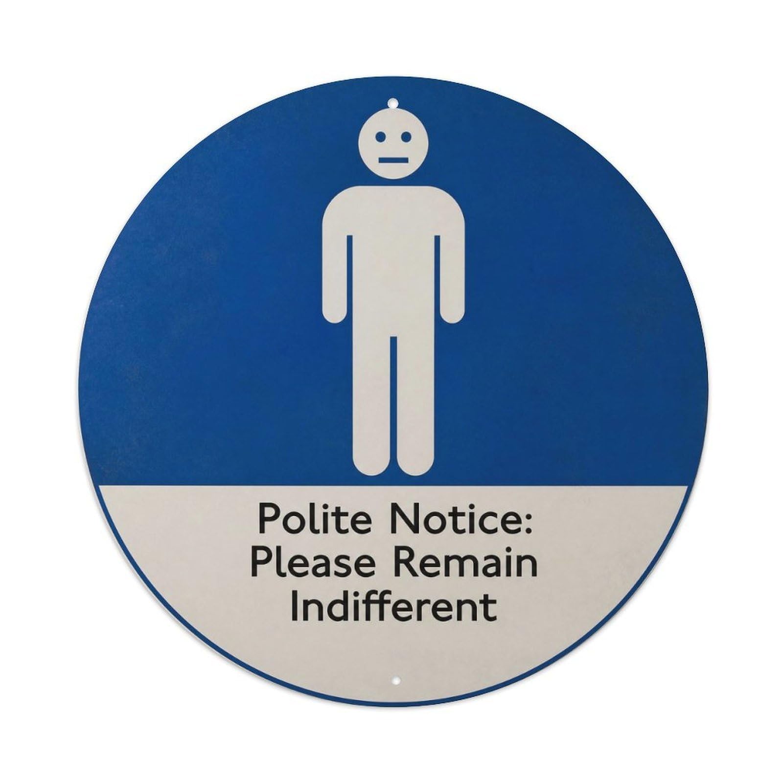 Olyhtr 8X8inch Classic Style Polite Manners Novelty Rules British Heritage Icon Metal Tin Sign
