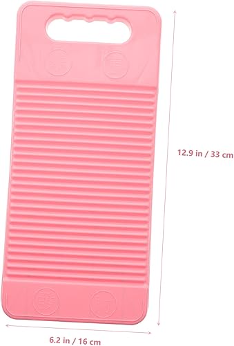 Miniatura 3 de Cabilock Tabla de lavandería Lavado de manos Herramientas de ropa antideslizante Washboard para uso doméstico Estilo aleatorio
