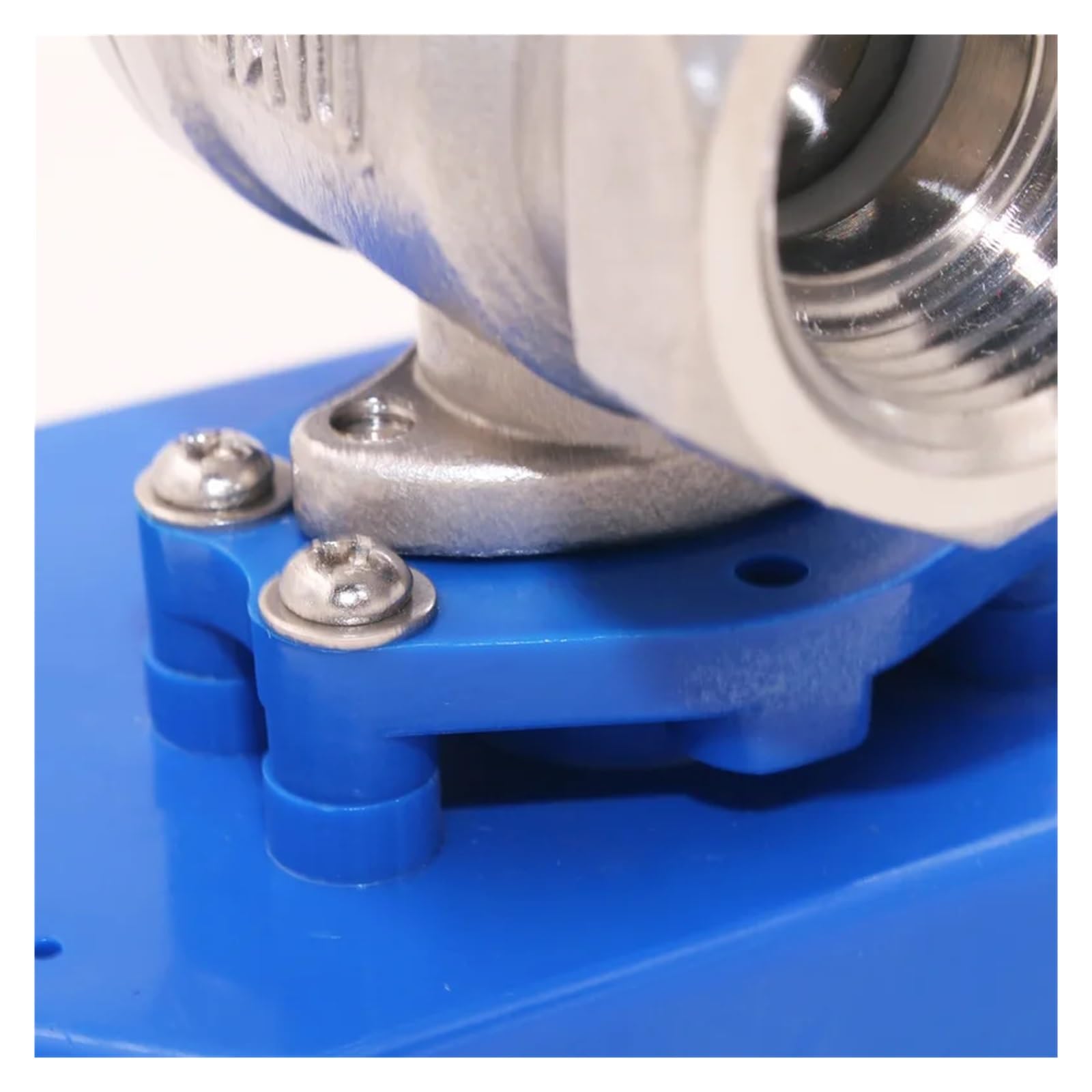 valvole motorizzate Valvola a sfera motorizzata in acciaio inossidabile a 2 vie, 2/3 fili, 1/4", 1/2", 3/4", 1", con interruttore manuale, AC220V, DC24V, DC12V(1",DC12V_CR04)