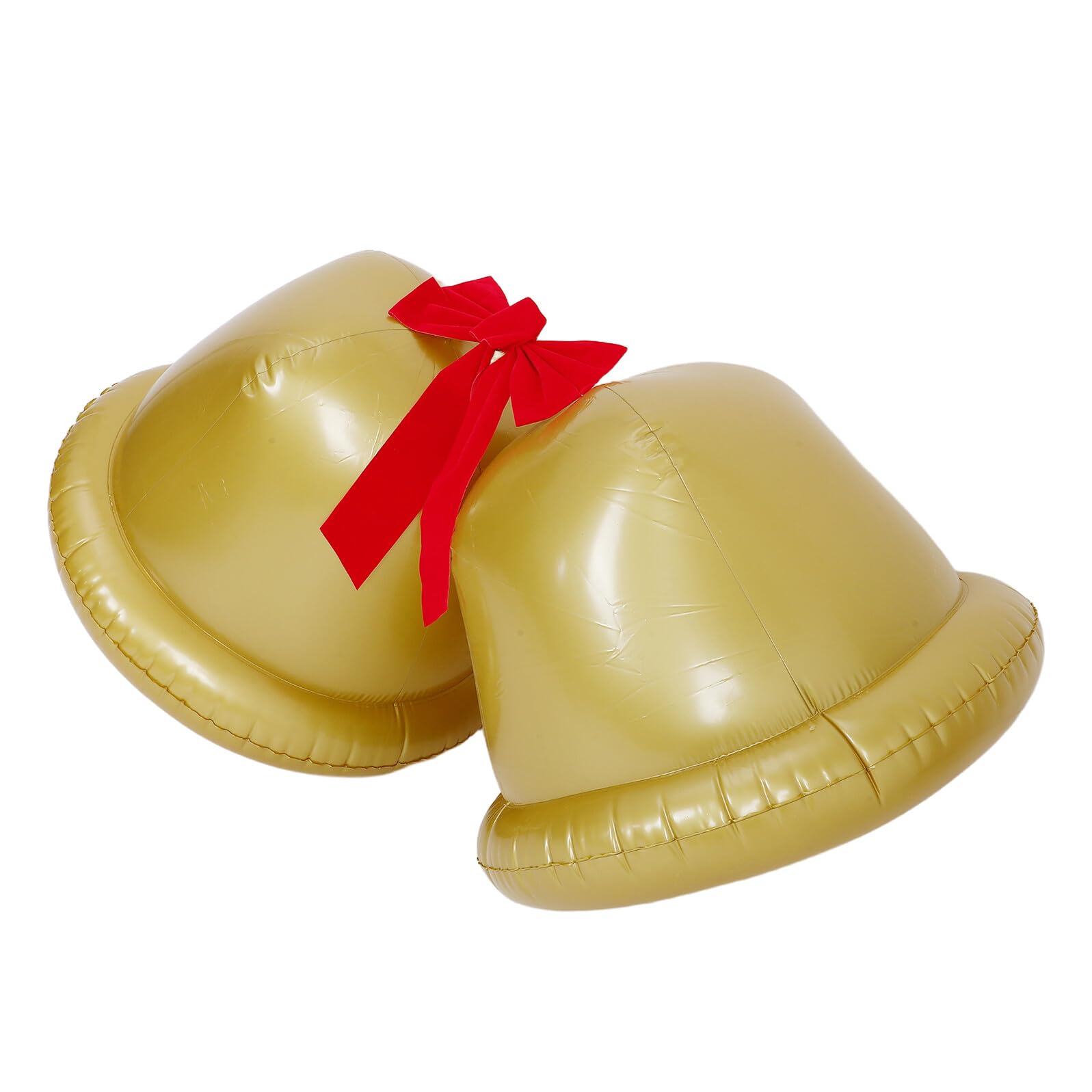 Clochettes Gonflables Géantes de Noël pour Décoration de Pelouse et Jardin Extérieur