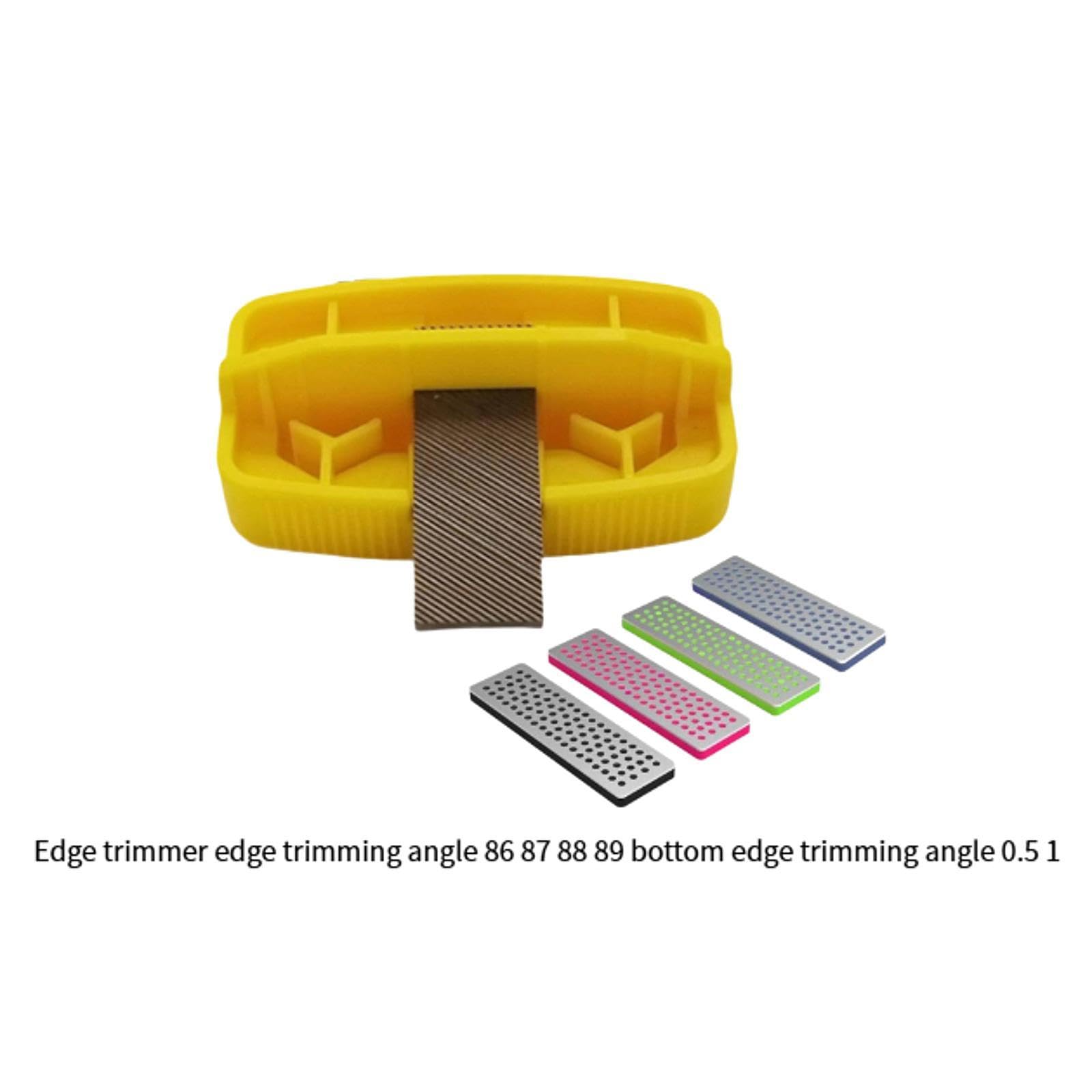 Kit per La Regolazione della Smussatura delle Lamine dello Snowboard, Affilatore per Lamine da, Strumento per La Laterale dello Snowboard
