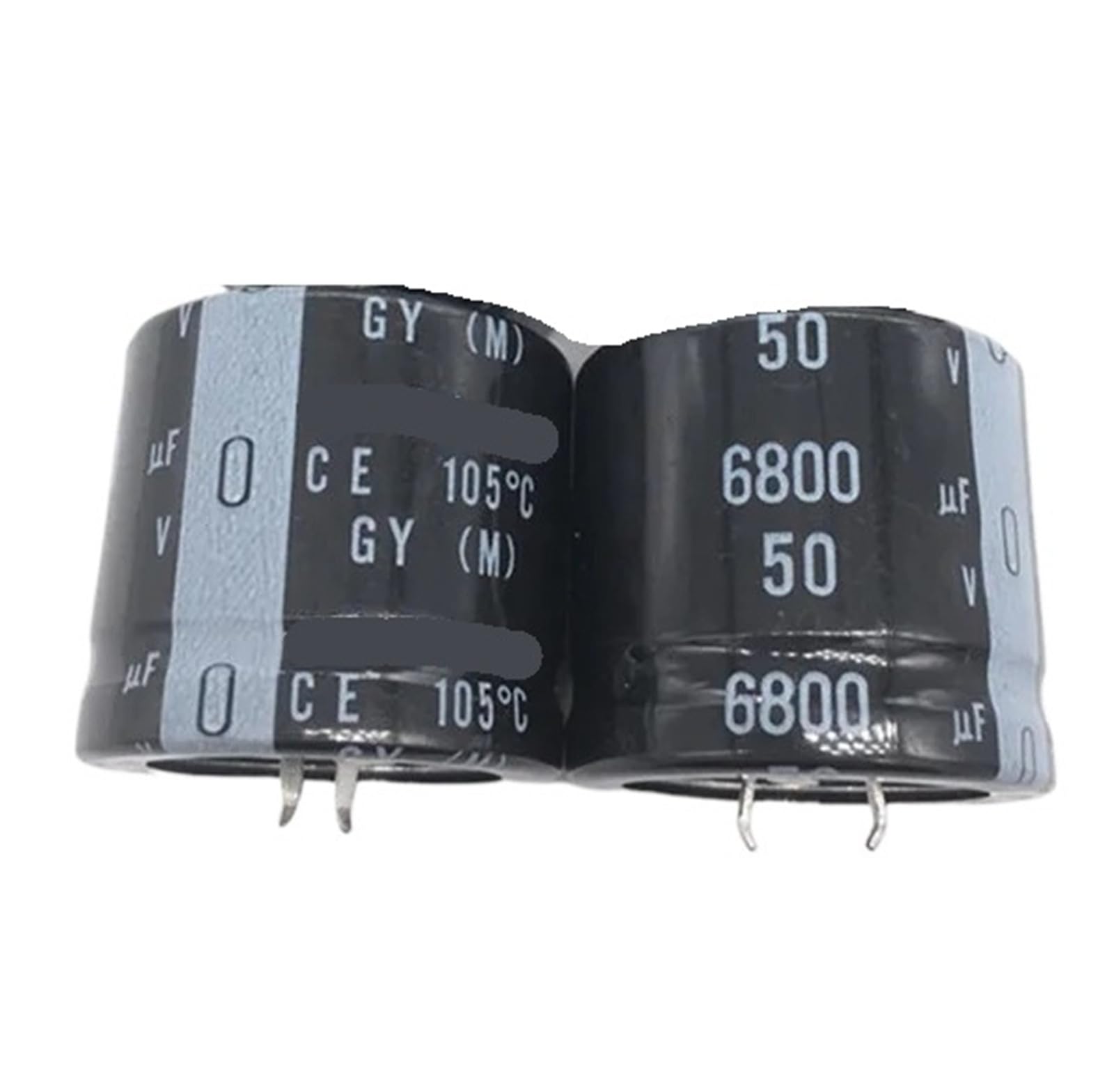 Condensateur GY 50V 6800uF pour reparation ampli audio et home cinema de salon