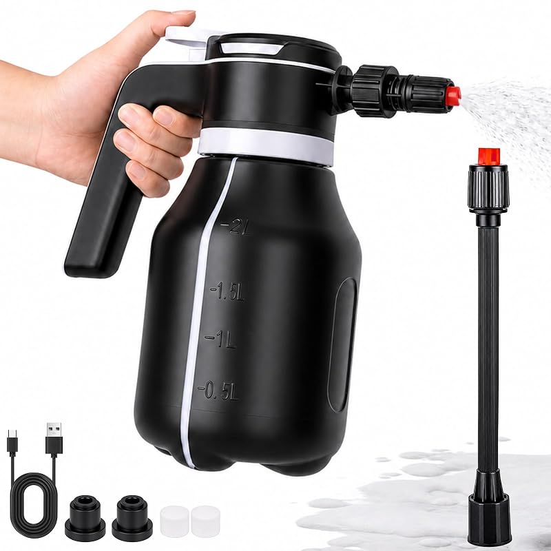 Pulverizador Elétrico de Espuma GRENTOOL 2 L Recarregável sem Fio G110030