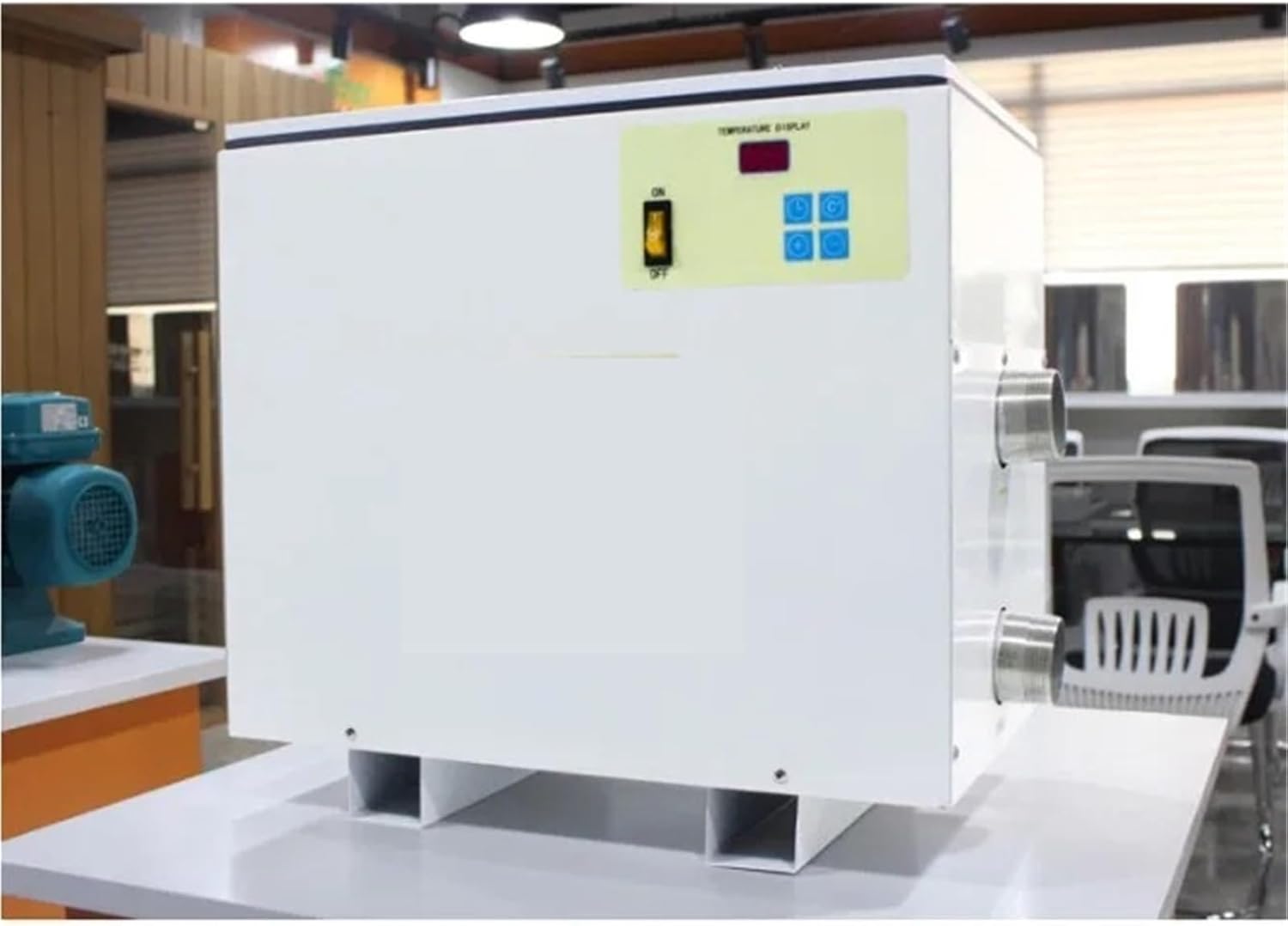 Sauna Heater, Electric Water Heater 15KW for Swimming Pool Water Heat Pump Heater, Pool Heater