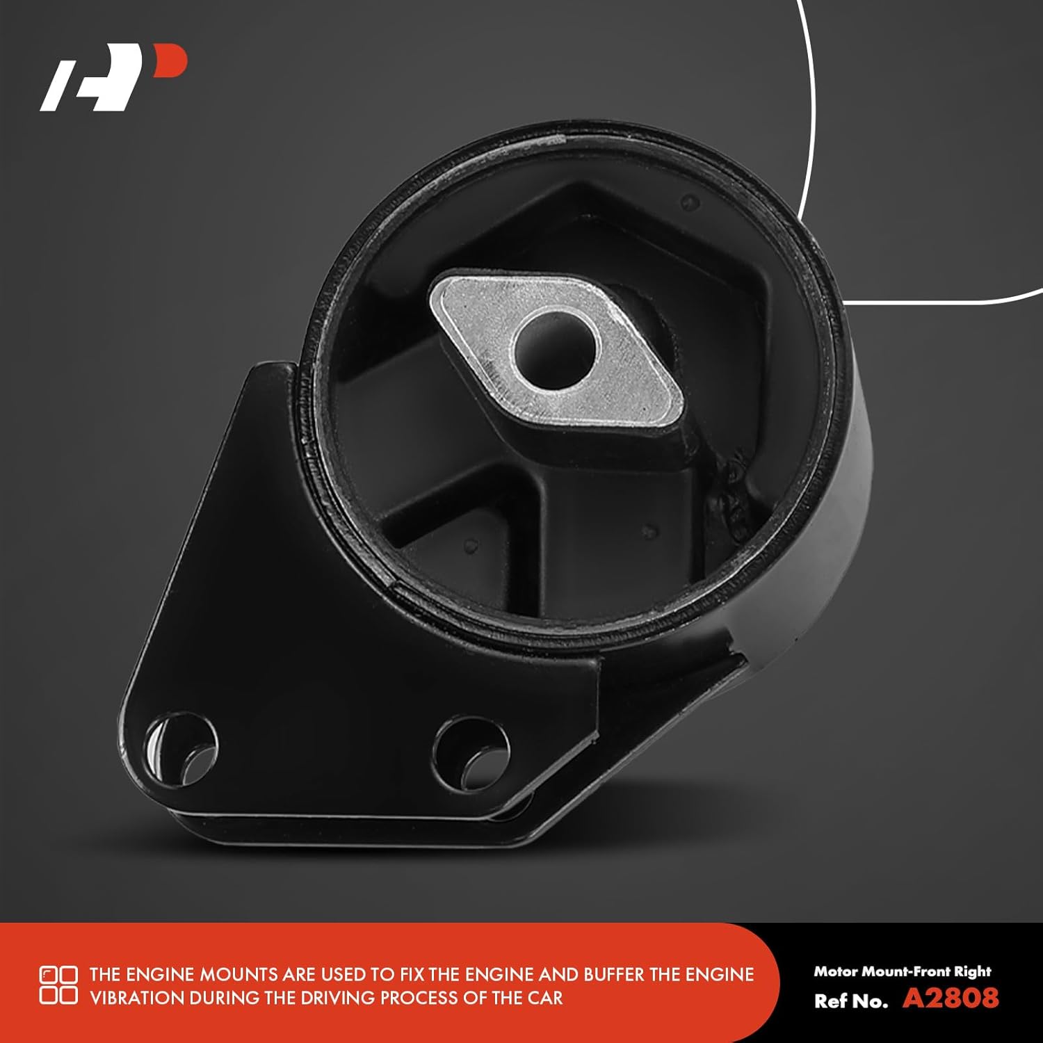 A-Premium 3PCS Engine Motor Mount and Transmission Mount Kit Compatible with Jeep ZJ Series Grand Wagoneer 1993 1994 1995 1996 5.2L, Automatic Transmission Only