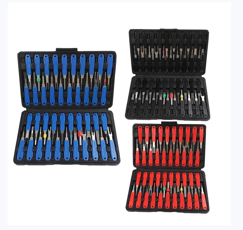 Extracteur de broches électriques en kit complet de 41 pièces avec étui de rangement rigide