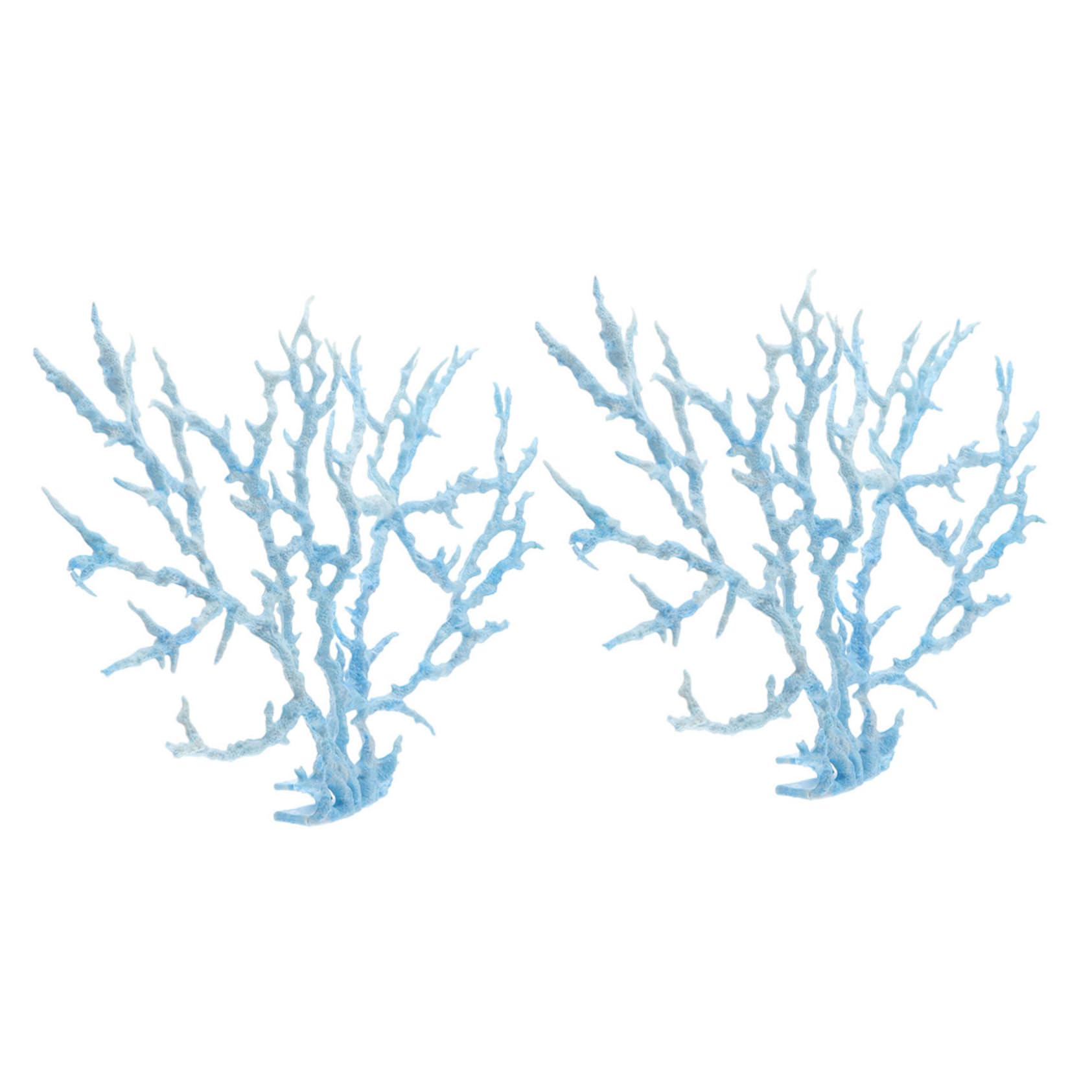 Amazon.co.jp: NESTINGHO 1個 人工 珊瑚 ブルーコーラル 水槽のサンゴ