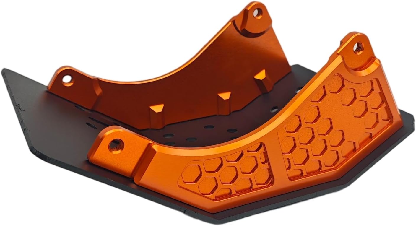 Chassis Protection Skid Plate 5052AL+6061AL, Battery & Underbody Guard For SurRon Light Bee X/Light Bee L1e (Silver)