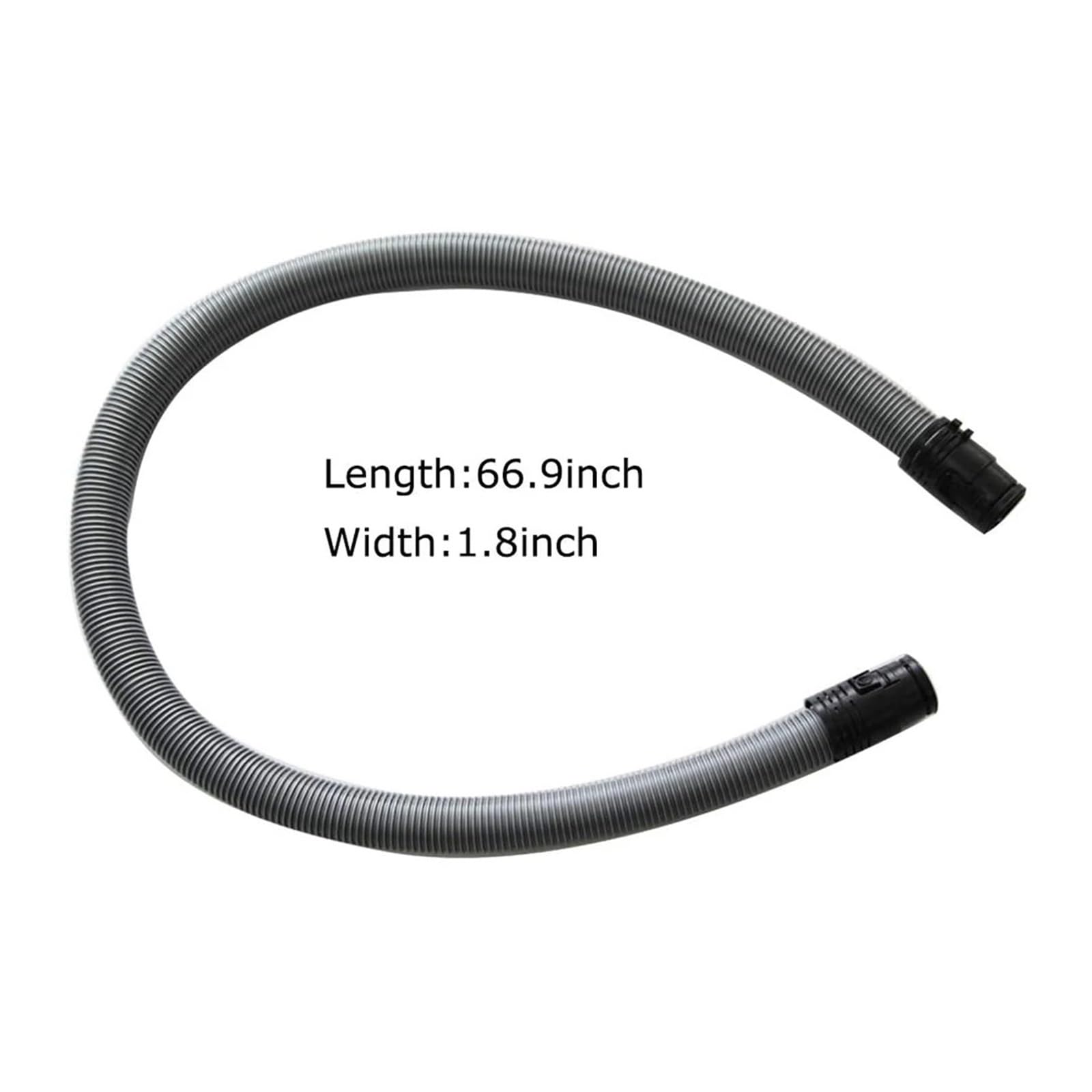 Manguera De Succión Flexible De Repuesto Compatible Con Aspiradora Con Recipiente Miele C1 C2, 38 Mm, 1,7 M, N.º De Pieza 07736191