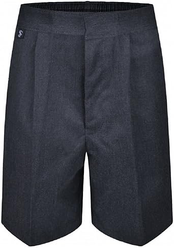 Boys plus fit grey school shorts Outlet