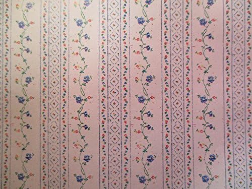 ミニチュア ドールハウス 壁紙 ウォールペーパー 5 5267 家具 おもちゃ Amazon