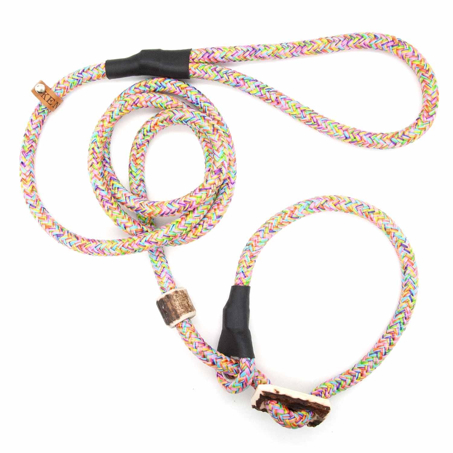 Retriever-Leine/Moxonleine Sporty-Style | robuste Hundeleine aus Tau mit Klemme & Halsbandfunktion | 10mm – Ultra stark & wetterfest für Powerhunde | Training, Alltag & Dummyarbeit