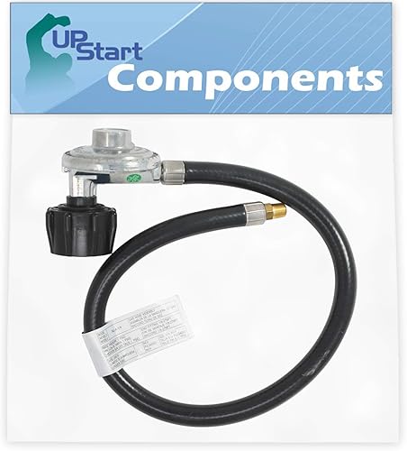 UpStart Components - Manguera de repuesto para manguera de gas para barbacoa Weber Target-Genesis 1000 LP compatible con manguera y regulador de 21"