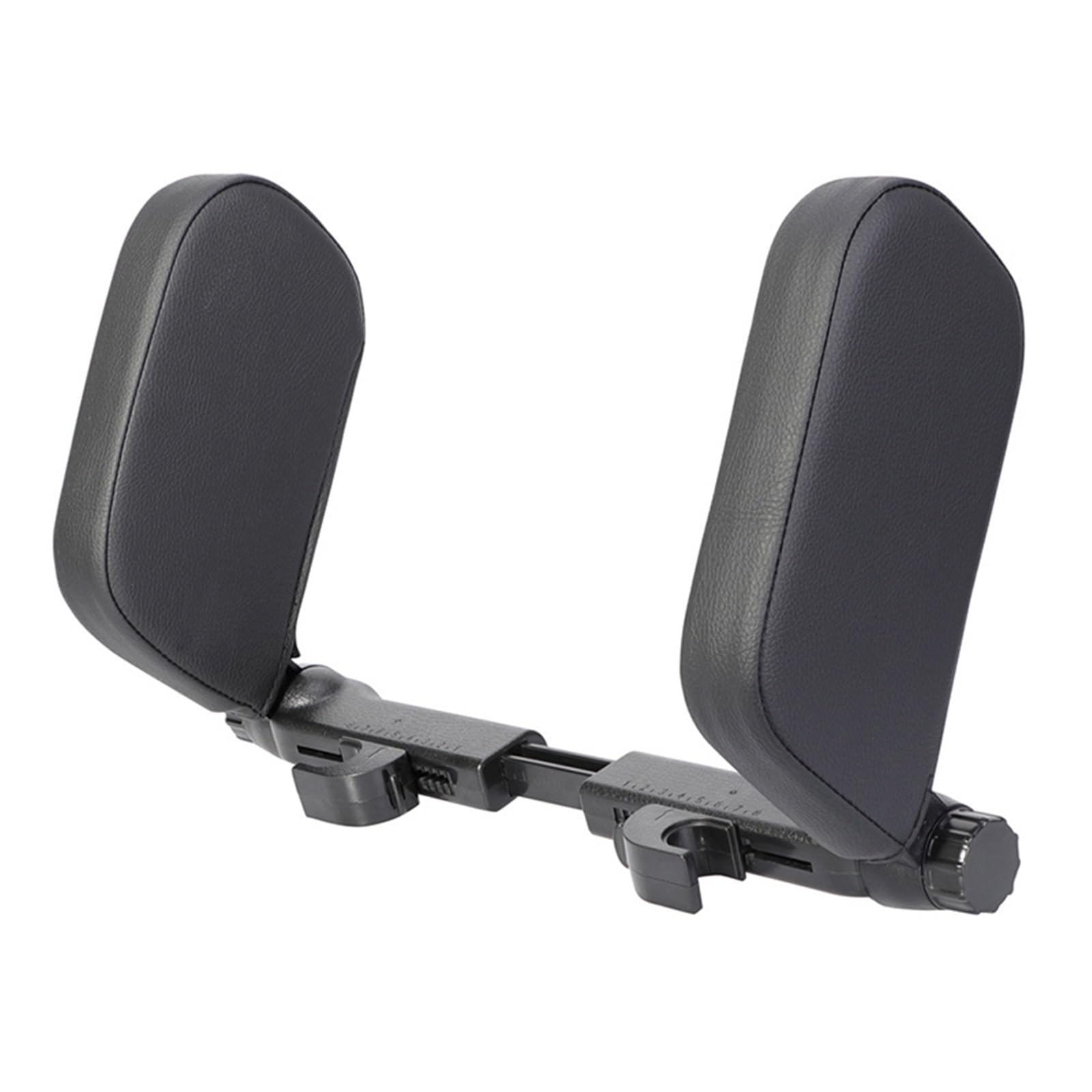 ATUMY Car Seat Pillow Car Neck Headrest Pillow Cushion Seat Memory Foam Pad Telescopic Support On Cervical Spine Car Headrest(Black)