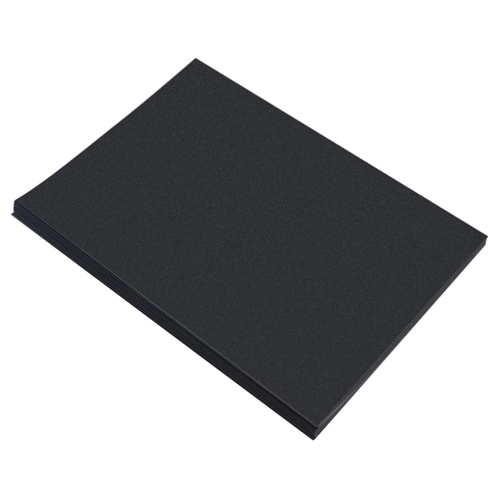 A4 Schwarzes Papier 100 Stück, Dickes 200gsm Karton zum Malen