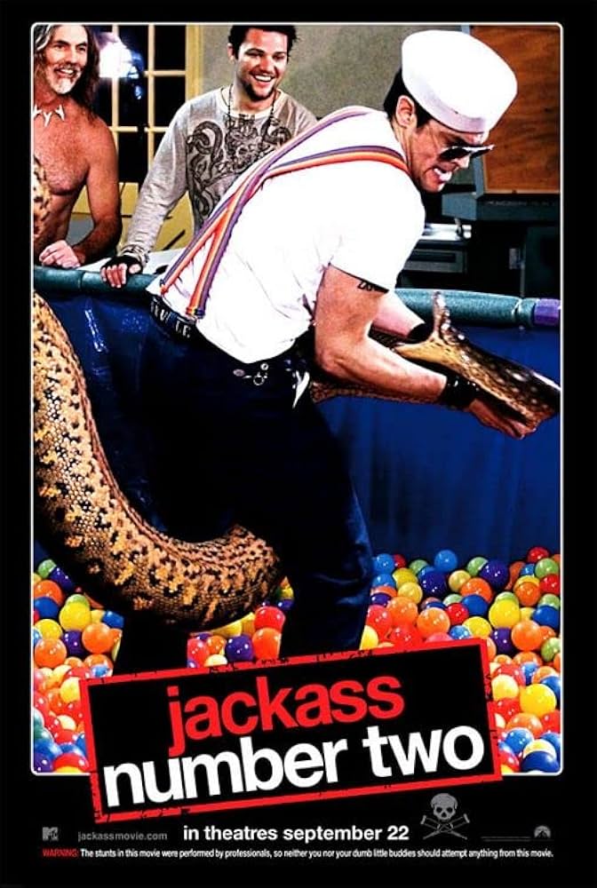 Amazon.com: JACKASS NUMBER TWO (2006) Original Authentic