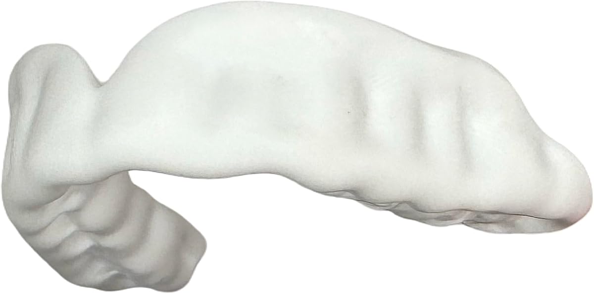 Zero-G Adult Mouthguard White 1-Pack, Boil & Bite for Contact Sports