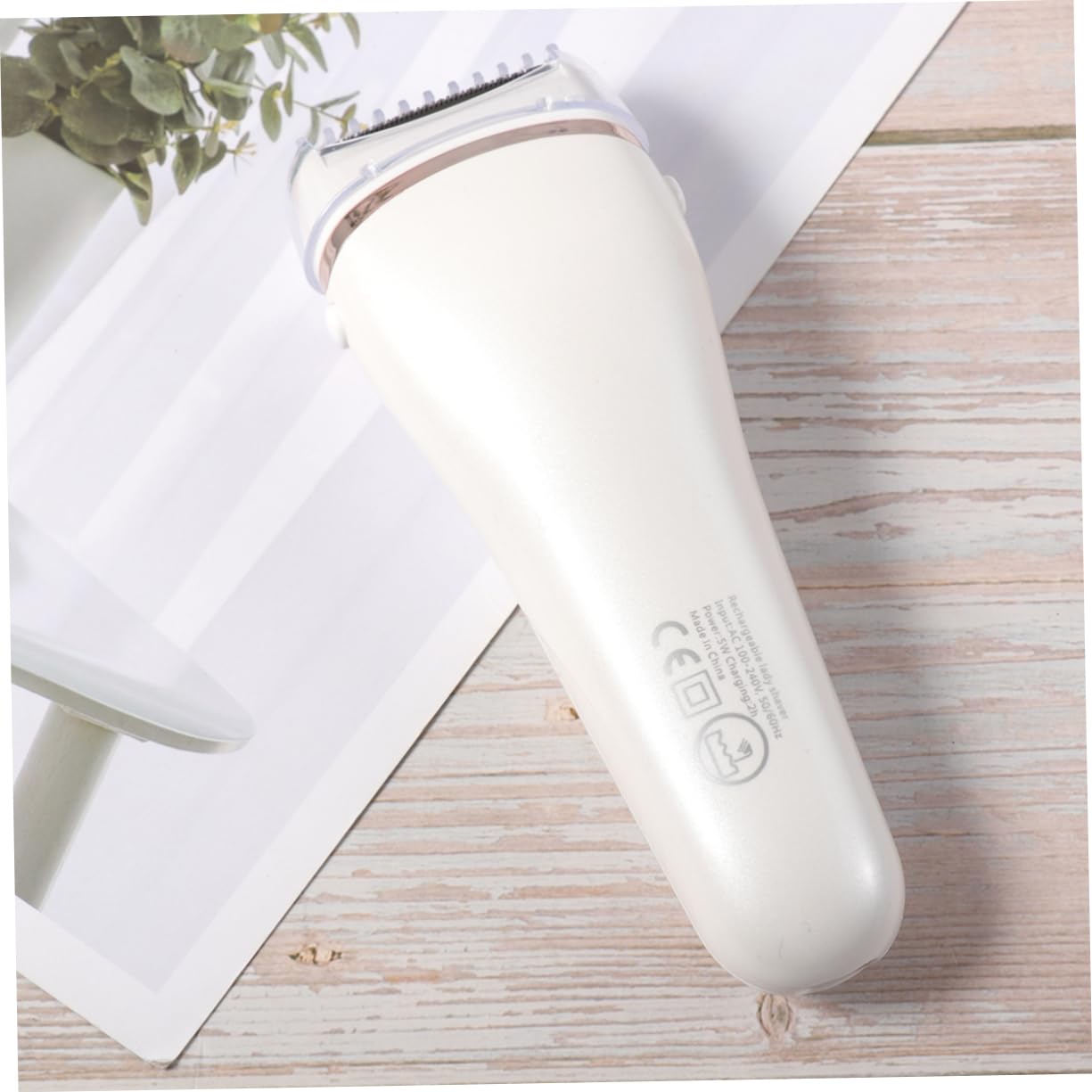 BESTYASH Elettrici USB Ricaricabili per Donne con Display LED Epilatore e Trimmer per Ascelle e Bikini Macchina per Depilazione
