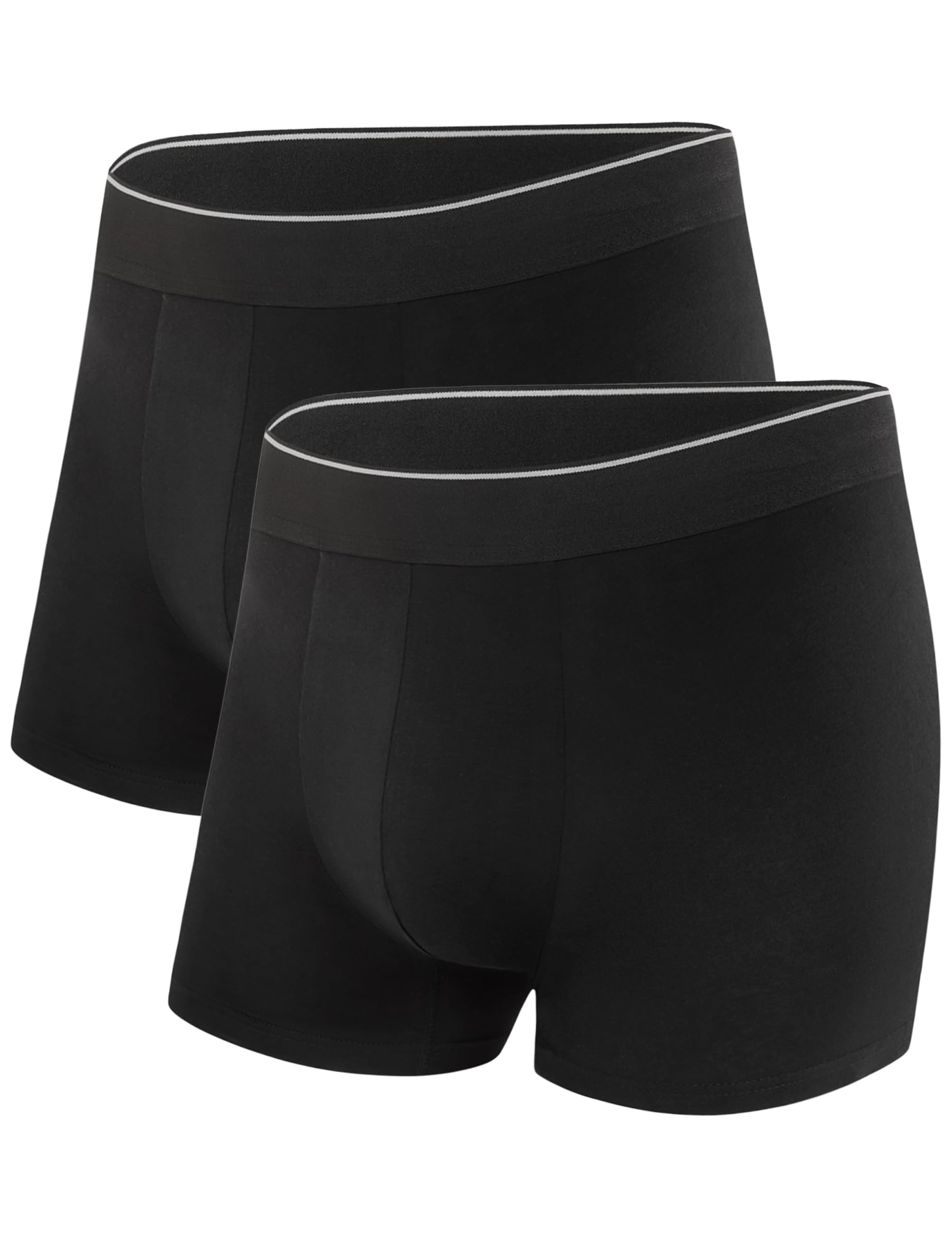 Marvmys Boxershorts Herren Baumwolle Unterhose Enganliegende Retroshorts ohne kratzende Etiketten Bequeme Passform